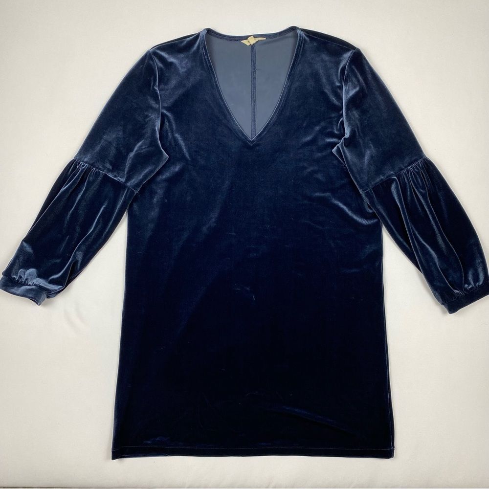 Madewell Velvet V-Neck Dress
